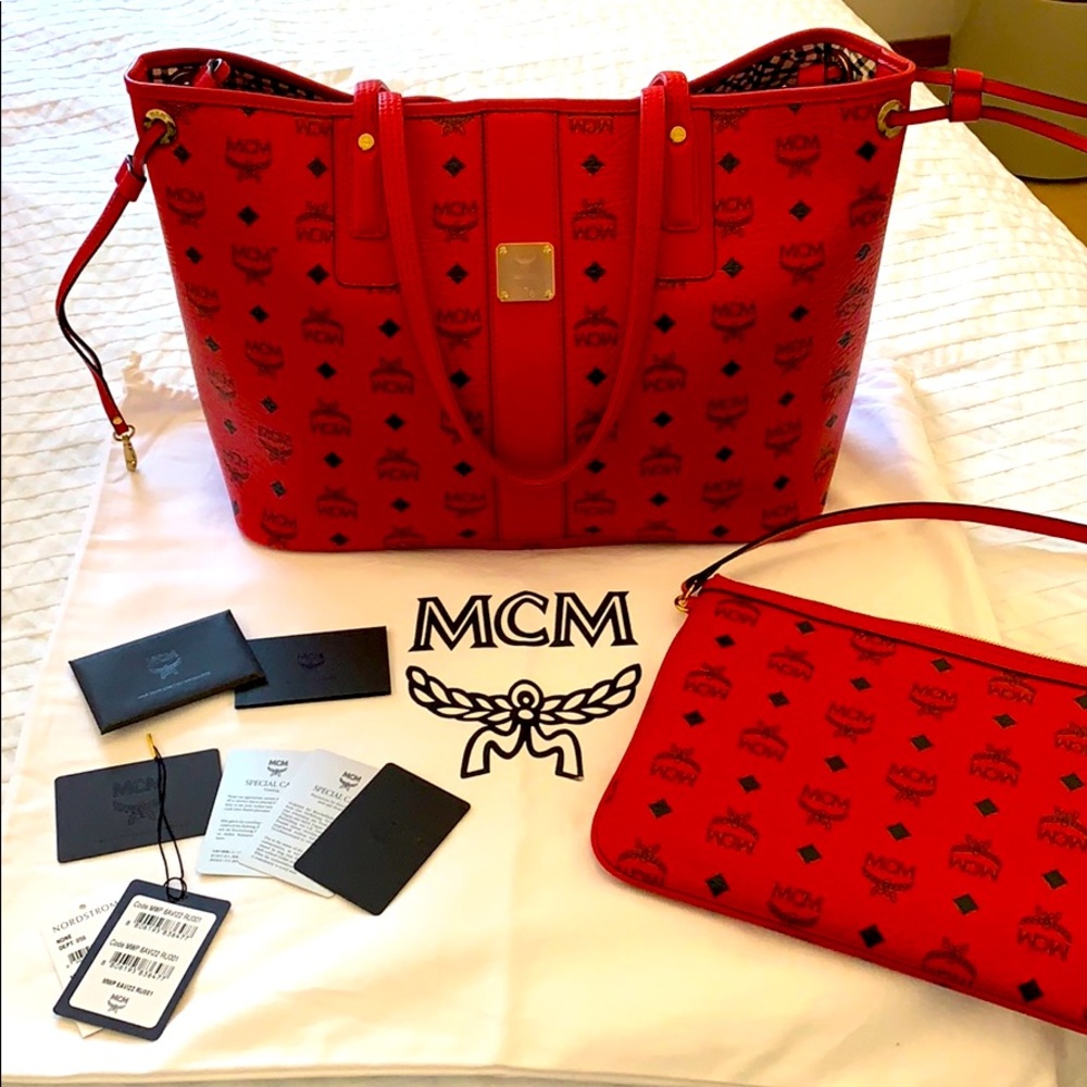 MCM Liz Reversible Tote